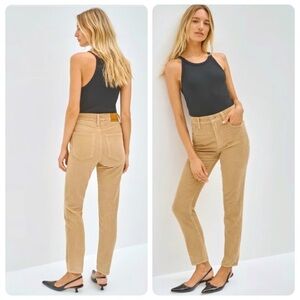 Aritzia Denim Forum The Yoko High Rise Slim Cords Corduroy Pants Size 26